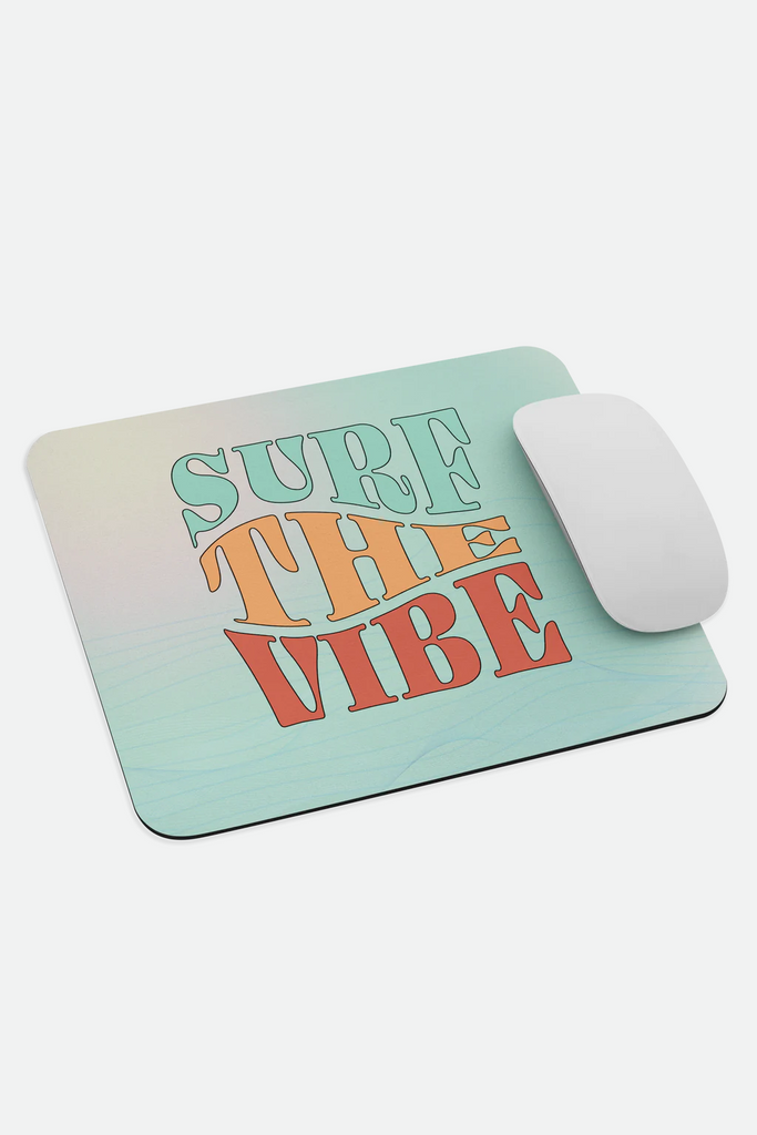 Surf the Vibe Mouse Pad