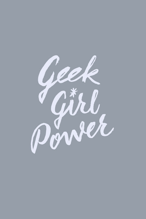 Geek Girl Power Free Phone Background