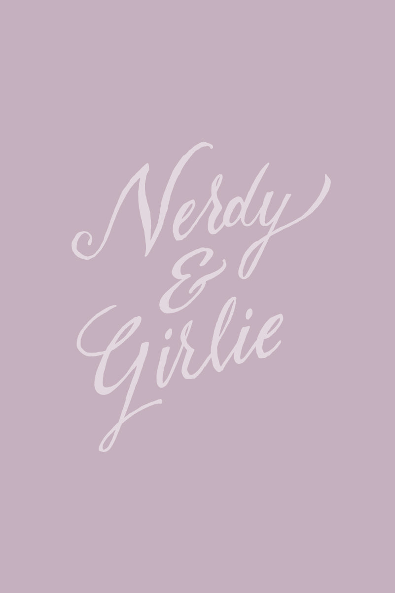 Nerdy & Girlie Free Phone Background