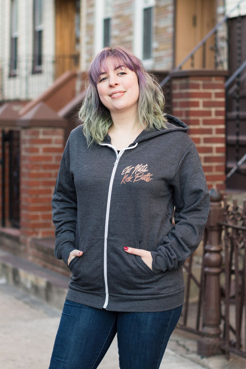 Squirrel Girl Inspired Zip Up Hoodie