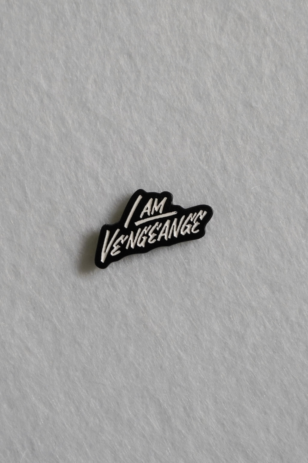 I am Vengeance Enamel Pin | Patreon Pin Club