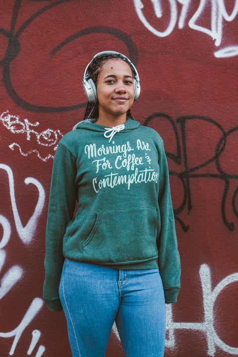 Coffee and Contemplation Unisex Hoodie