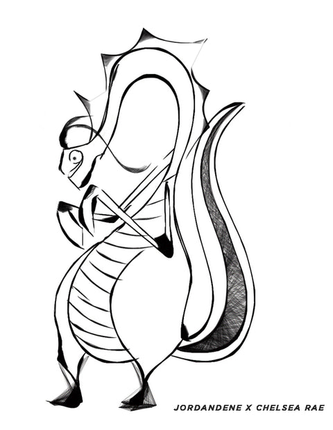 Cutest Monster Free Coloring Page