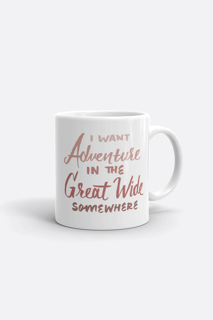 I Want Adventure Mug