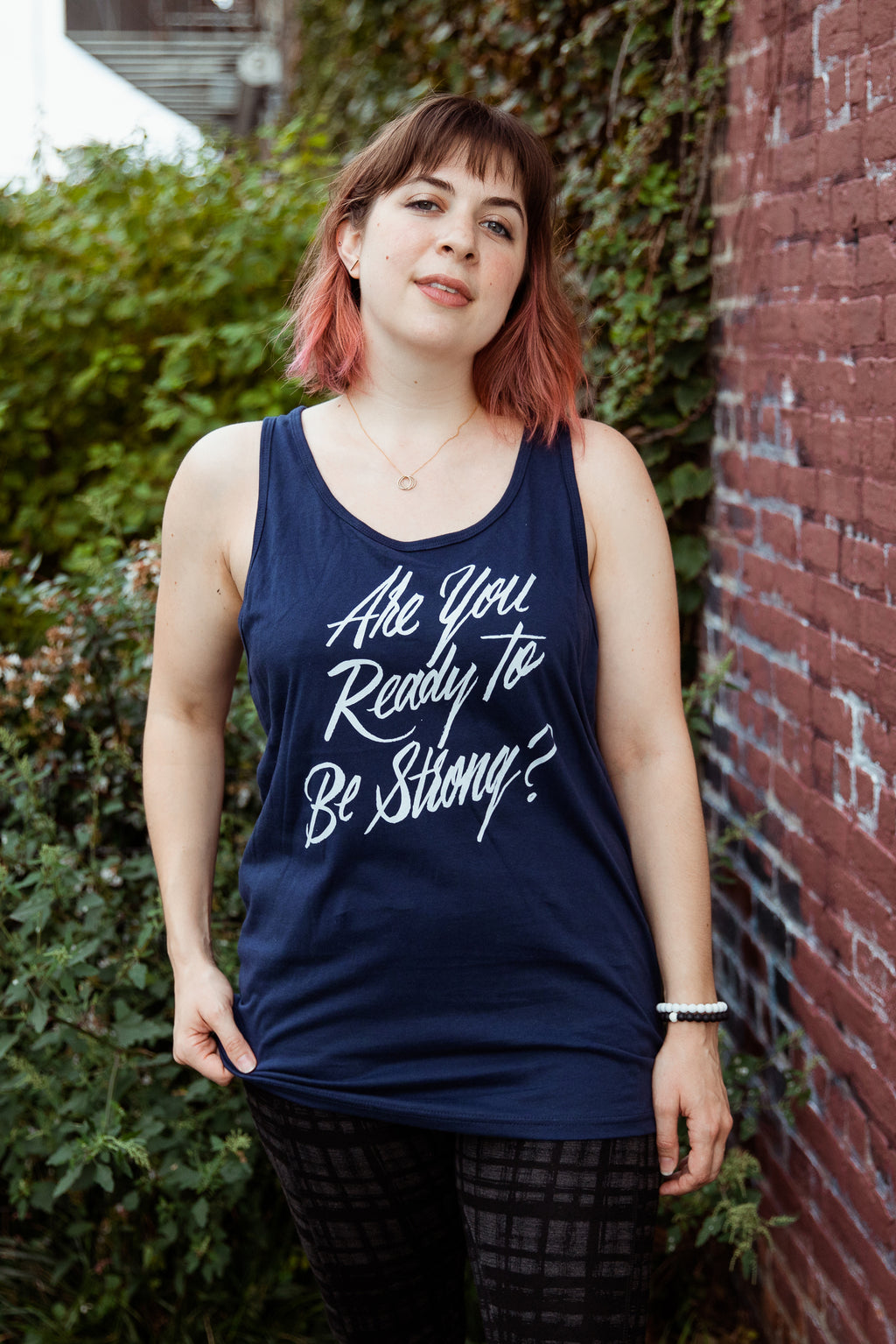 Are You Ready to Be Strong? Unisex Tank Top