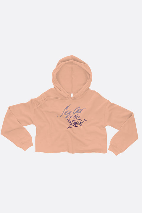 My Favorite Murder Crop Hoodie | Stay Out of the Forest
