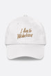 I Aim to Misbehave Dad Hat