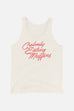 Calmly Eating Muffins Unisex Tank Top | The Importance of Being Earnest