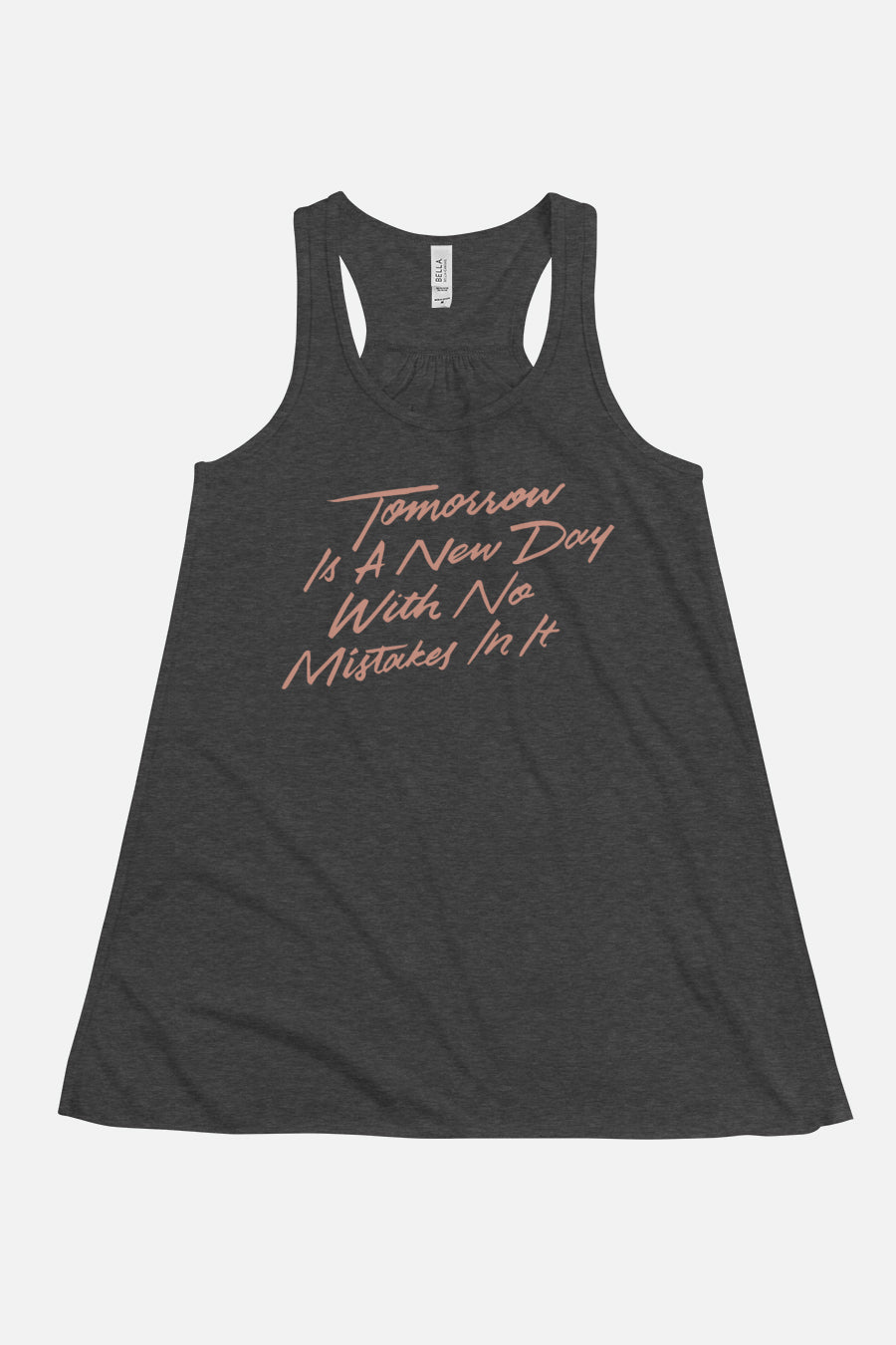Tomorrow is a New Day Fitted Flowy Racerback Tank | Anne of Green Gables