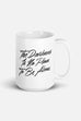 The Darkness is No Place to Be Alone Mug | The Invisible Life of Addie LaRue