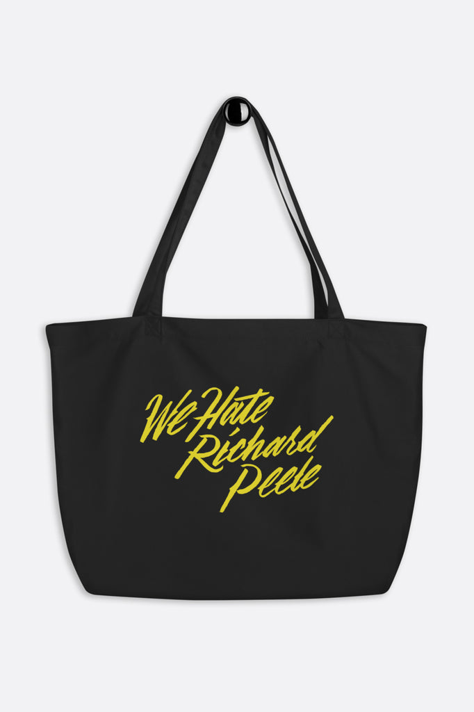 We Hate Richard Peele Large Eco Tote Bag | Mackenzi Lee