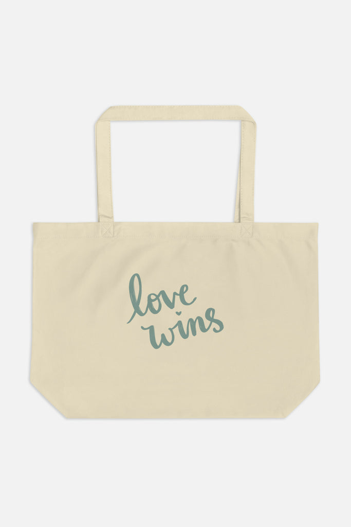 Love Wins Large Eco Tote