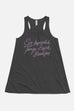 Six Impossible Things Fitted Racerback Tank | Alice in Wonderland