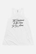 The Darkness is No Place to Be Alone Fitted Racerback Tank | The Invisible Life of Addie LaRue