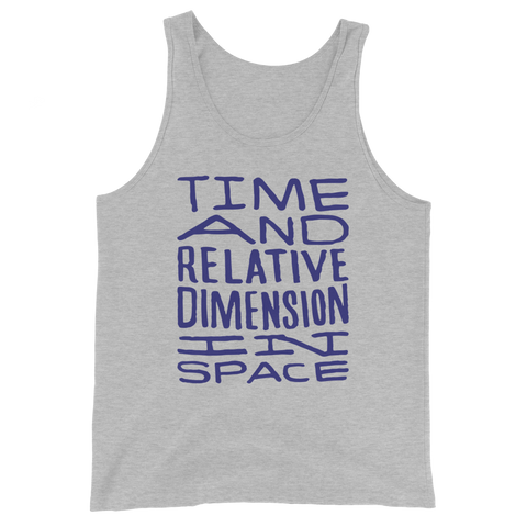 Timey Wimey Unisex Tank Top | Patreon Exclusive