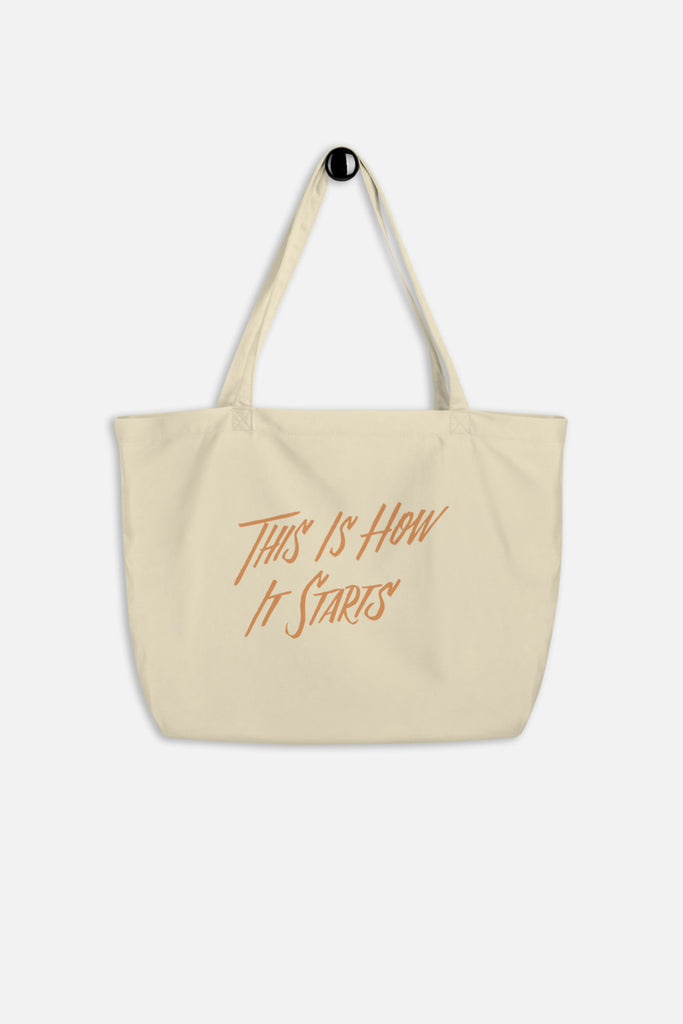 This is How It Starts Large Eco Tote | The Invisible Life of Addie LaRue