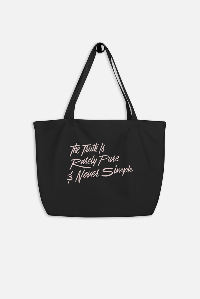 The Truth is Rarely Pure Large Eco Tote | The Importance of Being Earnest