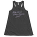 Where Madness Lies Fitted Flowy Racerback Tank | Don Quixote