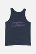 Confidence is Contagious Unisex Tank Top