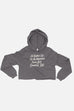 I'd Rather Die on an Adventure Crop Hoodie | V.E. Schwab Official Collection
