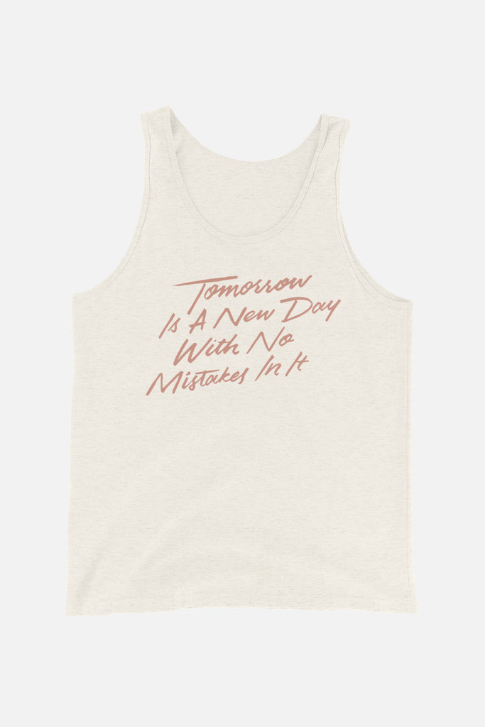 Tomorrow is a New Day Unisex Tank Top | Anne of Green Gables
