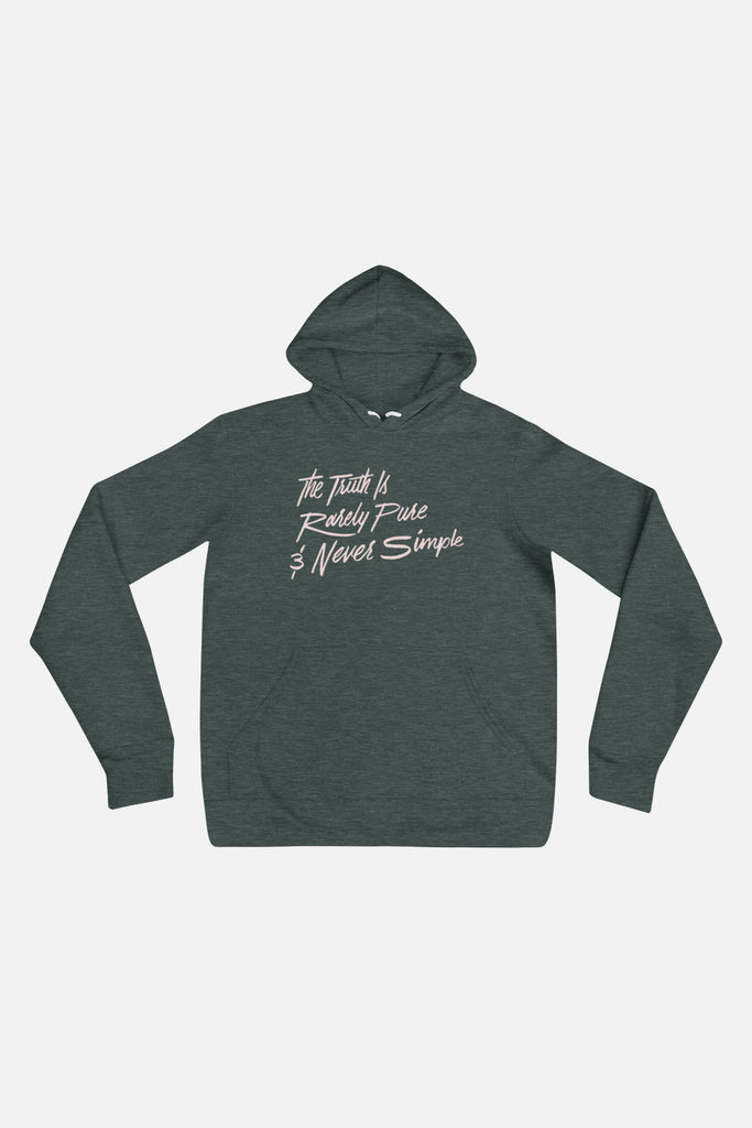 The Truth is Rarely Pure Unisex Hoodie | The Importance of Being Earnest