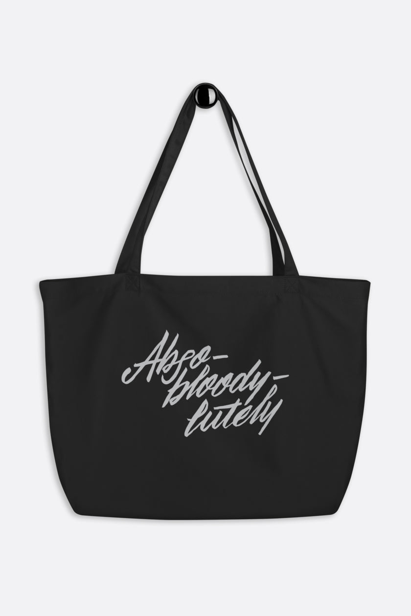 Abso-bloody-lutely Large Eco Tote Bag | Mackenzi Lee
