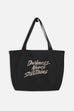 Darkness Never Sustains Large Eco Tote Bag