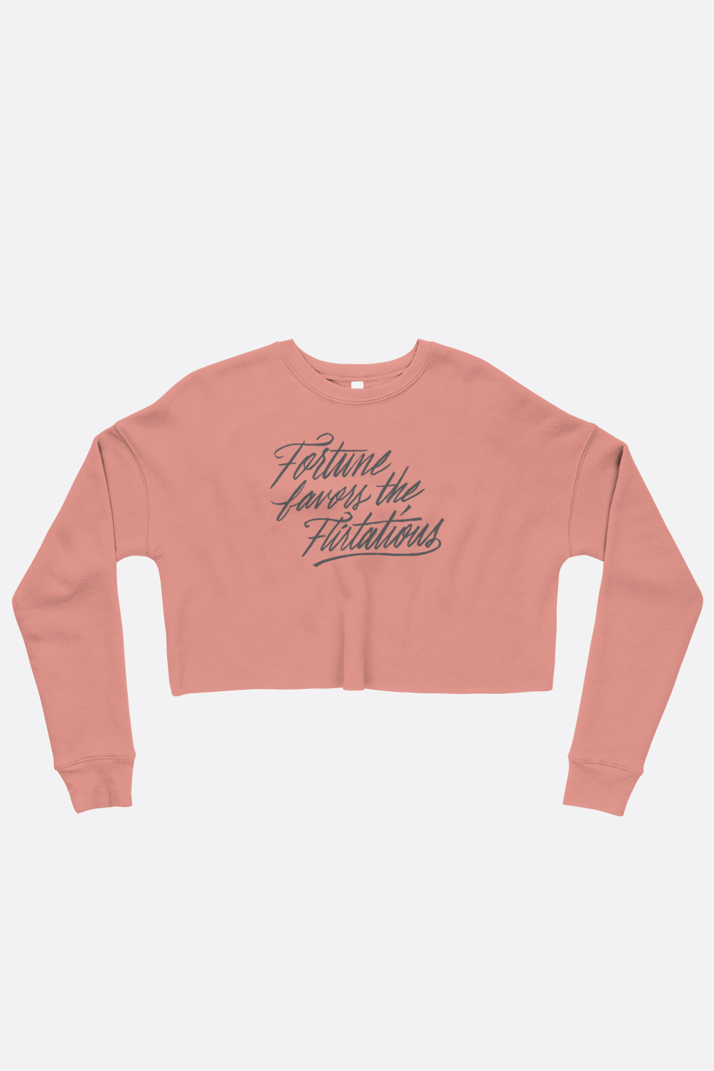 Fortune Favors the Flirtatious Crop Sweatshirt | Mackenzi Lee