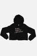 The Truth is Rarely Pure Fitted Crop Hoodie | The Importance of Being Earnest