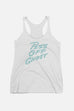 Piss Off Ghost Fitted Racerback Tank