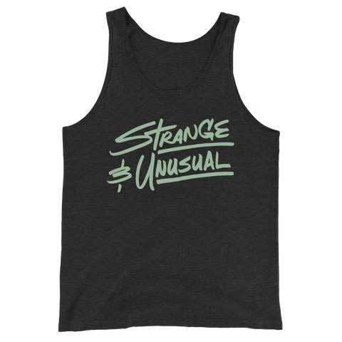 Strange and Unusual Unisex Tank Top | Patreon Exclusive