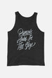 Punch Holes in the Sky Unisex Tank Top