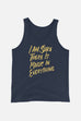 I Am Sure There is Magic in Everything Unisex Tank Top | The Secret Garden