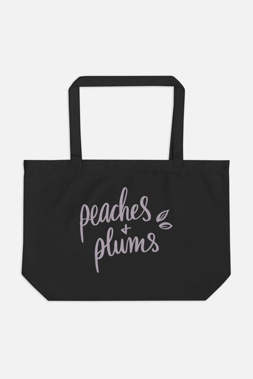 Peaches + Plums Large Eco Tote