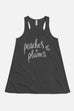 Peaches + Plums Fitted Flowy Racerback Tank