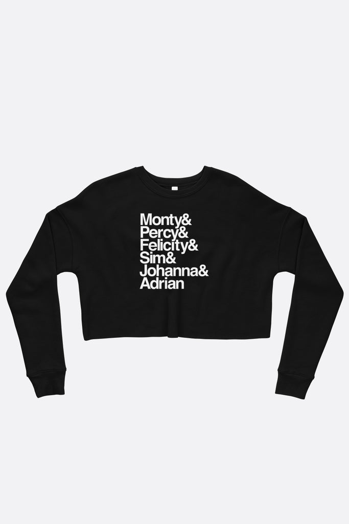Montague Siblings Ampersand Crop Sweatshirt | Mackenzi Lee