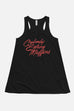 Calmly Eating Muffins Fitted Flowy Racerback Tank | The Importance of Being Earnest