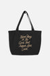 Never Pray to the Gods that Answer After Dark Large Eco Tote | The Invisible Life of Addie LaRue