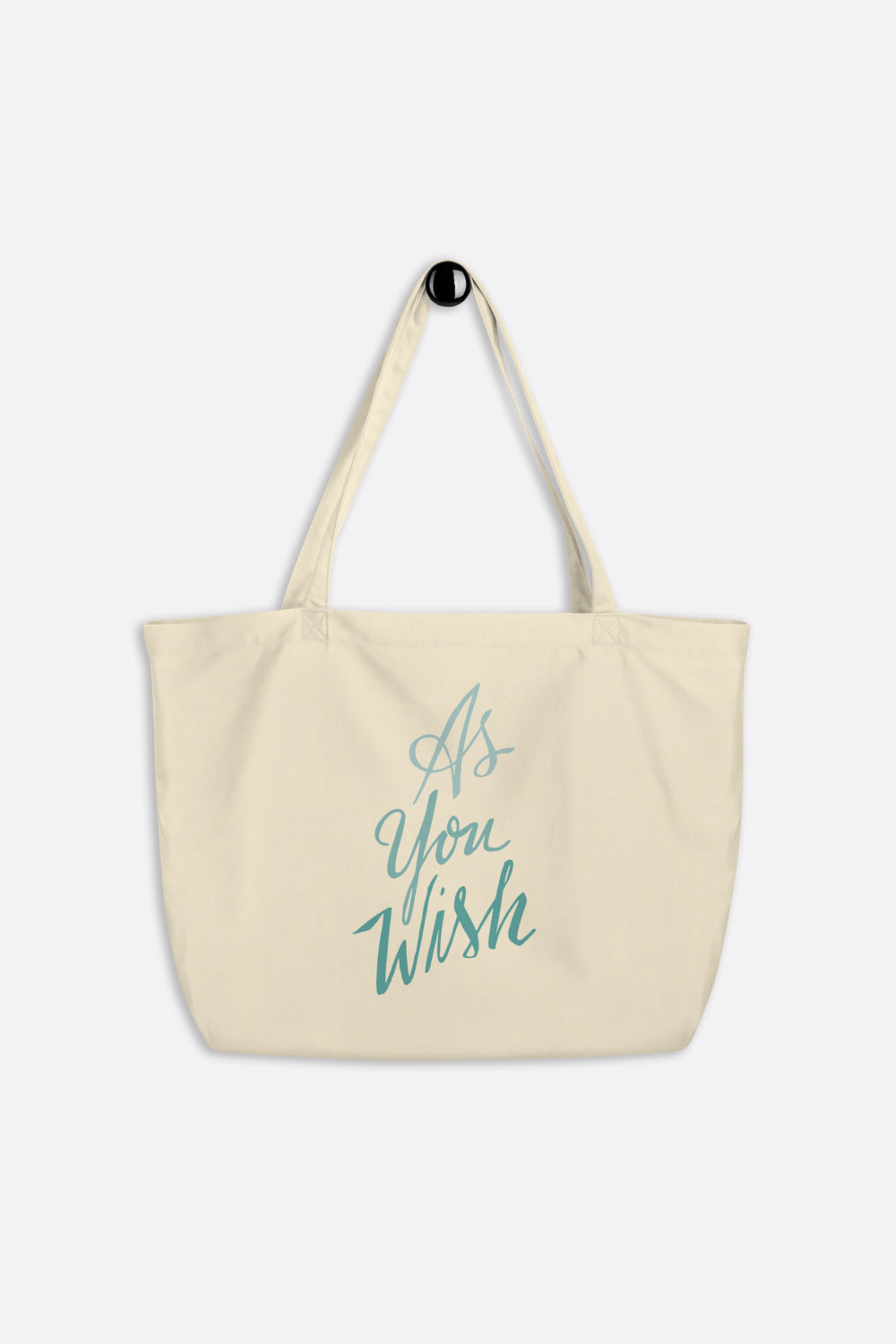 As You Wish Large Eco Tote Bag – jordandene - Main Image