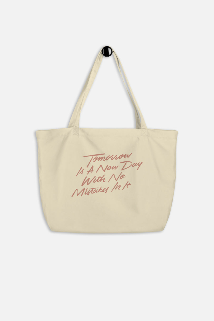 Tomorrow is a New Day Large Eco Tote Bag | Anne of Green Gables