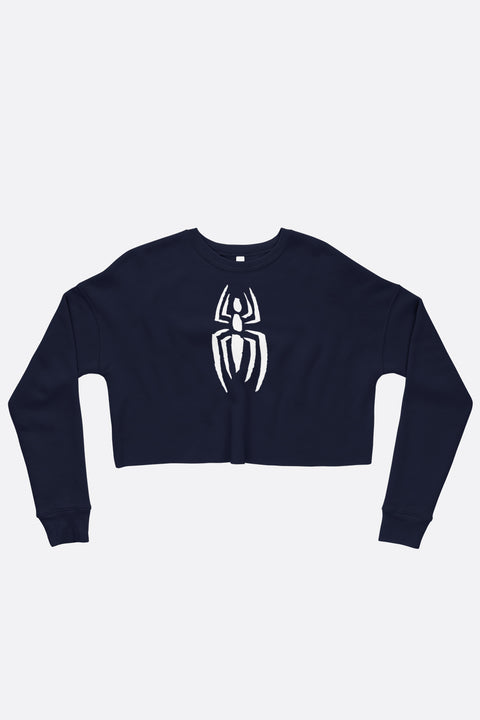 Spidey Fitted Crop Sweatshirt