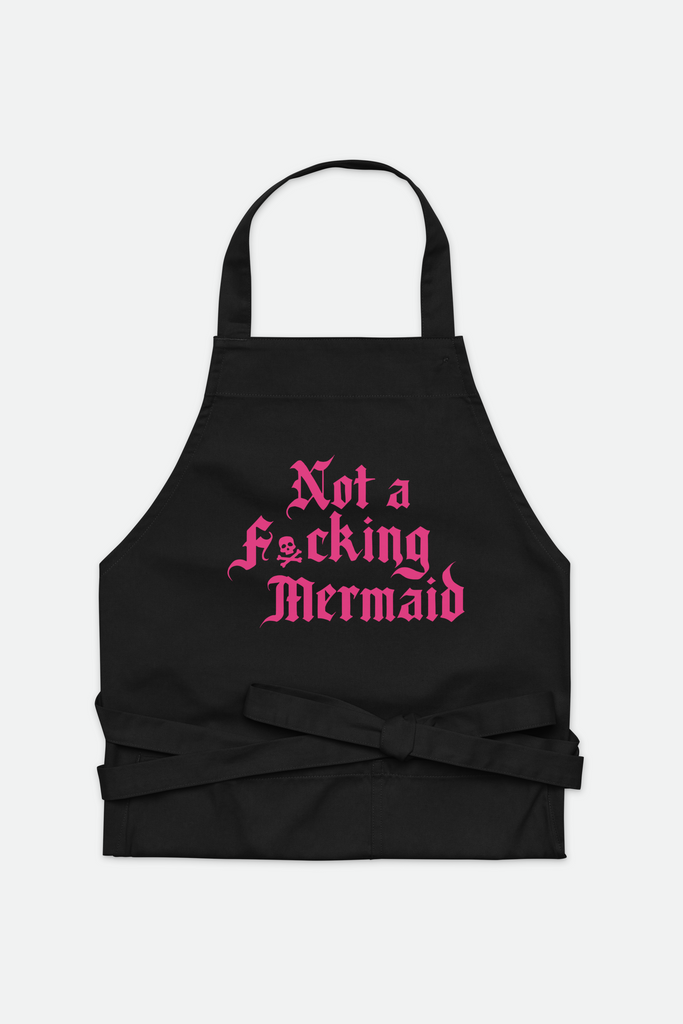 Not a Mermaid Organic Cotton Apron | OFMD