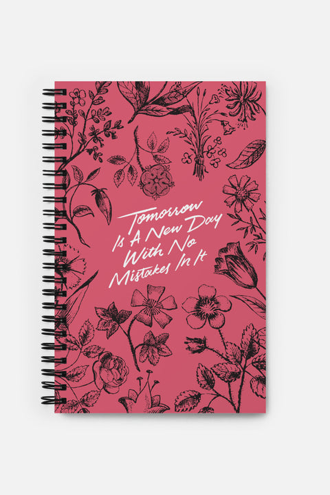 Tomorrow is a New Day Spiral Notebook | Anne of Green Gables