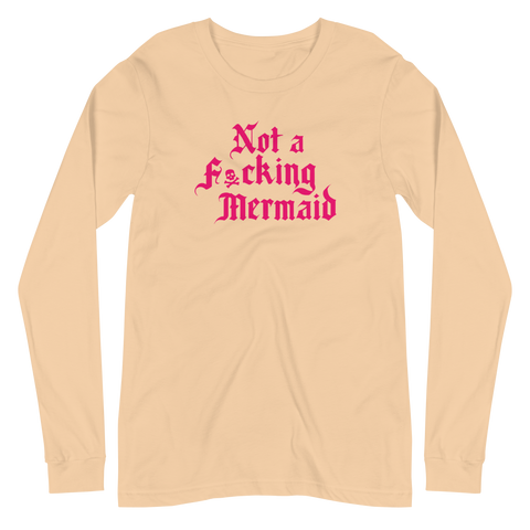 Not a Mermaid Unisex Long Sleeve Tee | OFMD
