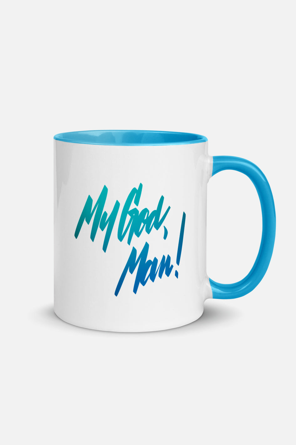 My God, Man! Colorful Mug